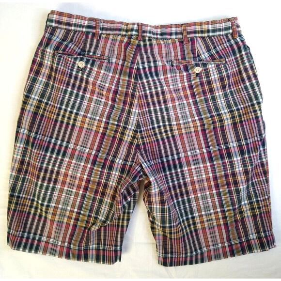 Polo Ralph Lauren Plaid Bermuda Shorts Classic Fit Casual Size 38 - Picture 2 of 14